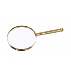 Лупа ручная в металлическом корпусе с набором отверток в ручке, 2.5X увеличение, диаметр 100 мм, Magnifier 18151