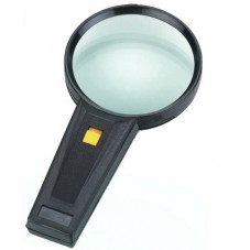 Лупа ручная круглая с подсветкой, 2,5Х, диам-90мм, (Magnifier 82015)