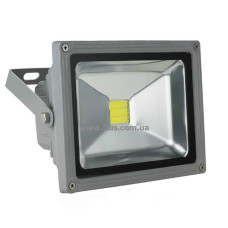 Прожектор светодиодный, 220V, 20Вт, белый свет 4200К, IP65